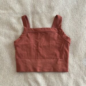 Rust YPB Abercrombie Sports Bra / Bra Top